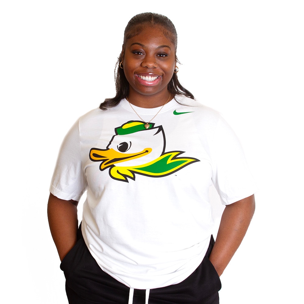 Fighting Duck, Nike, White, Crew Neck, Cotton, Men, Unisex, 155gsm, Jersey-style fabric, T-Shirt, 839793